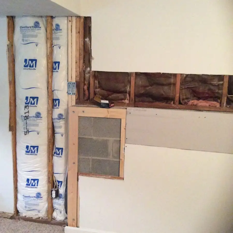 Wall insulation replacement during Odor Removal & Deodorization in South Park